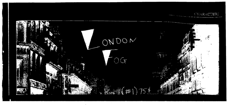 London Fog #1 cover