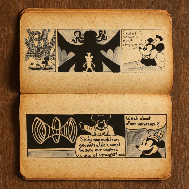 Mickey vs Cthulhu 1 and 2